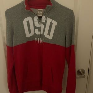 Ohio State University OSU quarter zip
